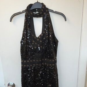 NWOT halter neck dress